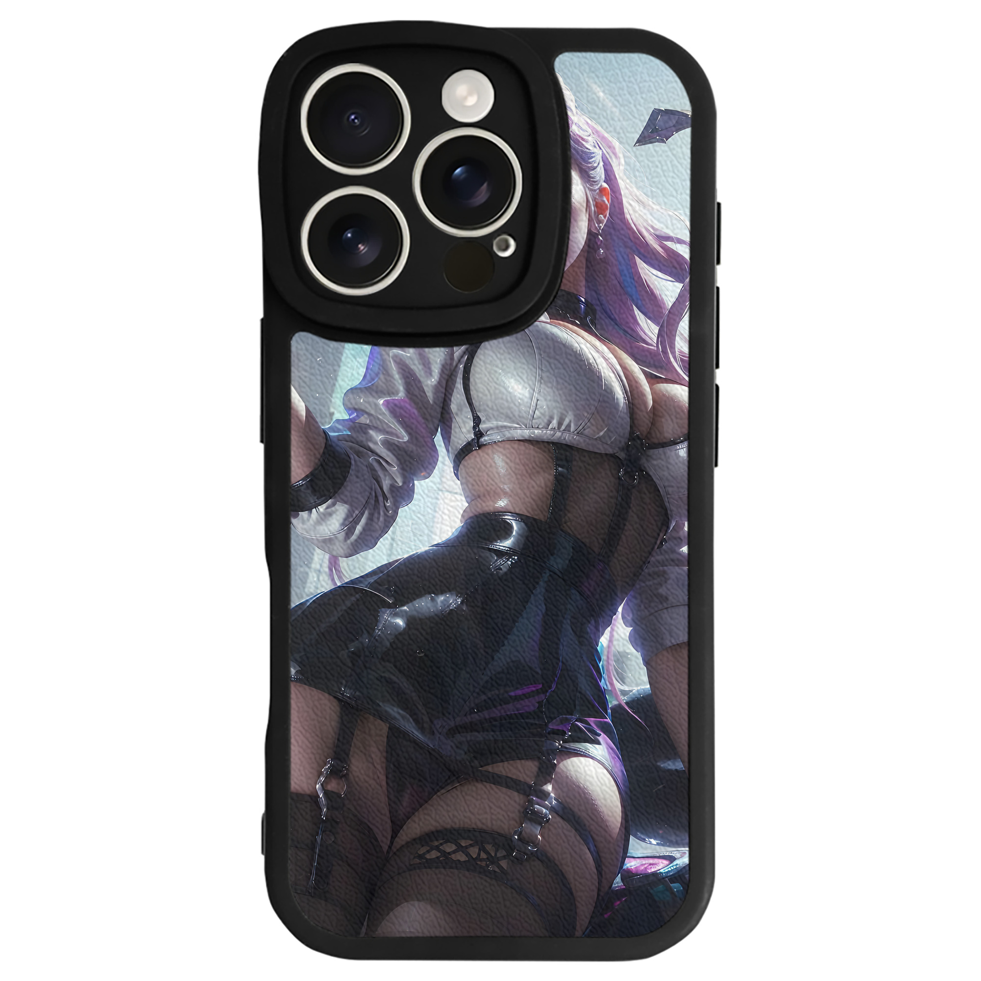 リーグ・オブ・レジェンド League of Legends LOL 【iPhone 16シリーズ対応】シリコンスマホケース（レザー調） 材質：シリコン